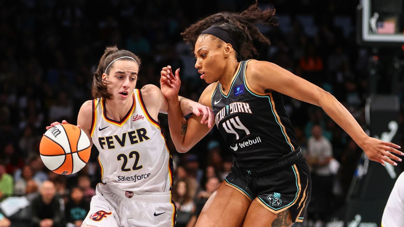 Clark scores 22 points, but Fever fall to Liberty