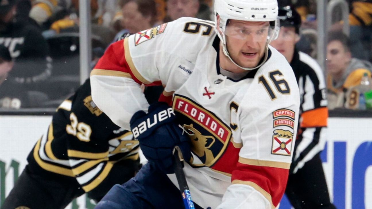 Aleksander Barkov van de Panthers wint zijn tweede Selke Cup