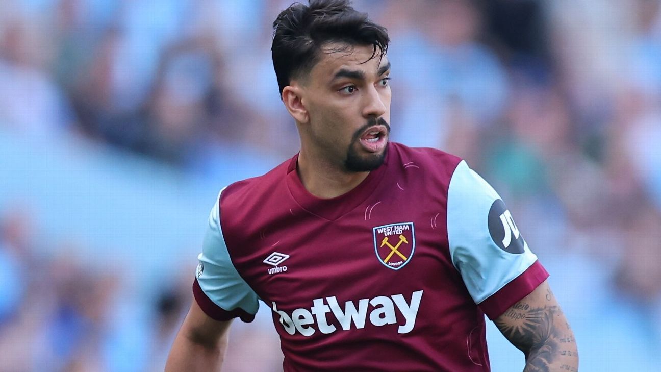 Flamengo: Paquetá atualiza foto de perfil e remove camisa do West Ham.