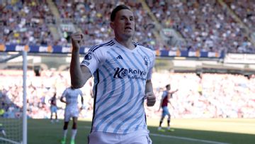 Nottingham Forest confirm survival on back of Chris Wood double