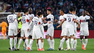 Mbappe rested  as champions PSG end season with easy win