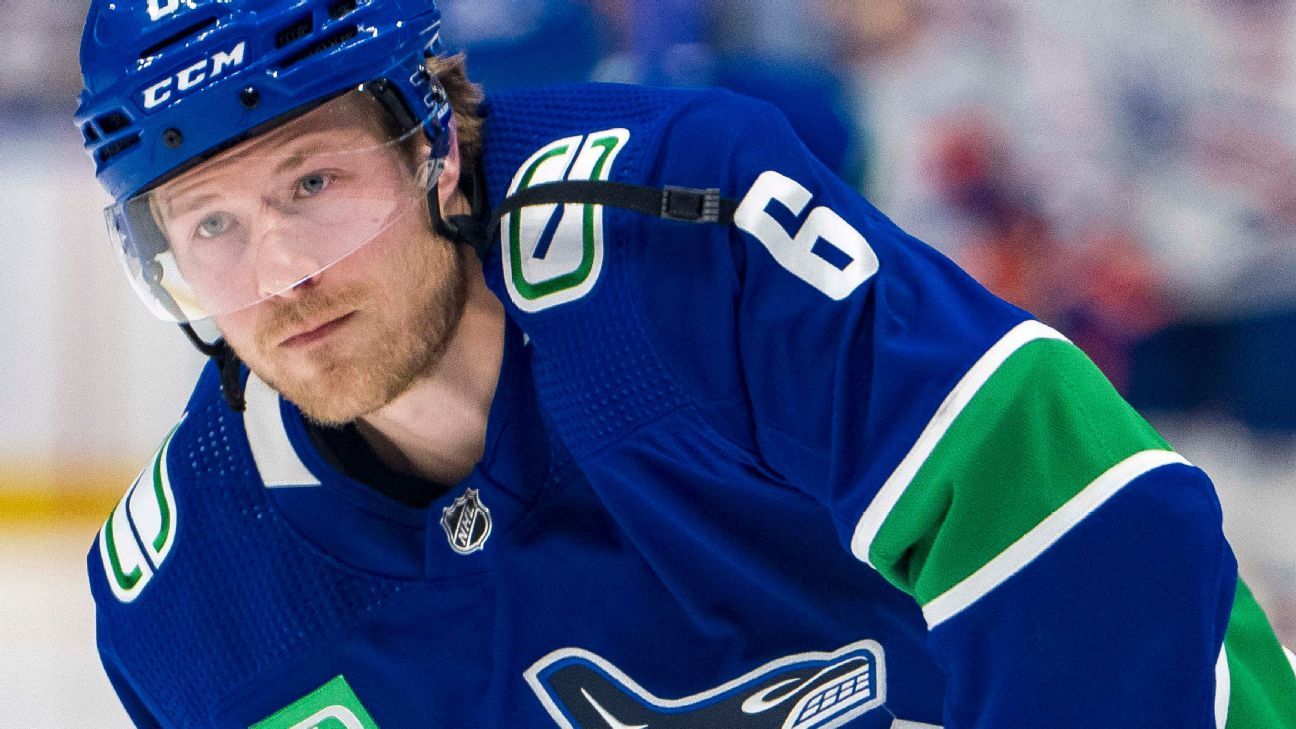Vancouver Canucks' Brock Boeser not expected to play Game 7 - ESPN