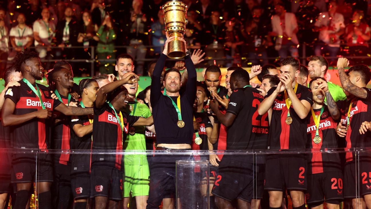 Le Bayer Leverkusen remporte la Coupe d’Allemagne et remporte un autre titre