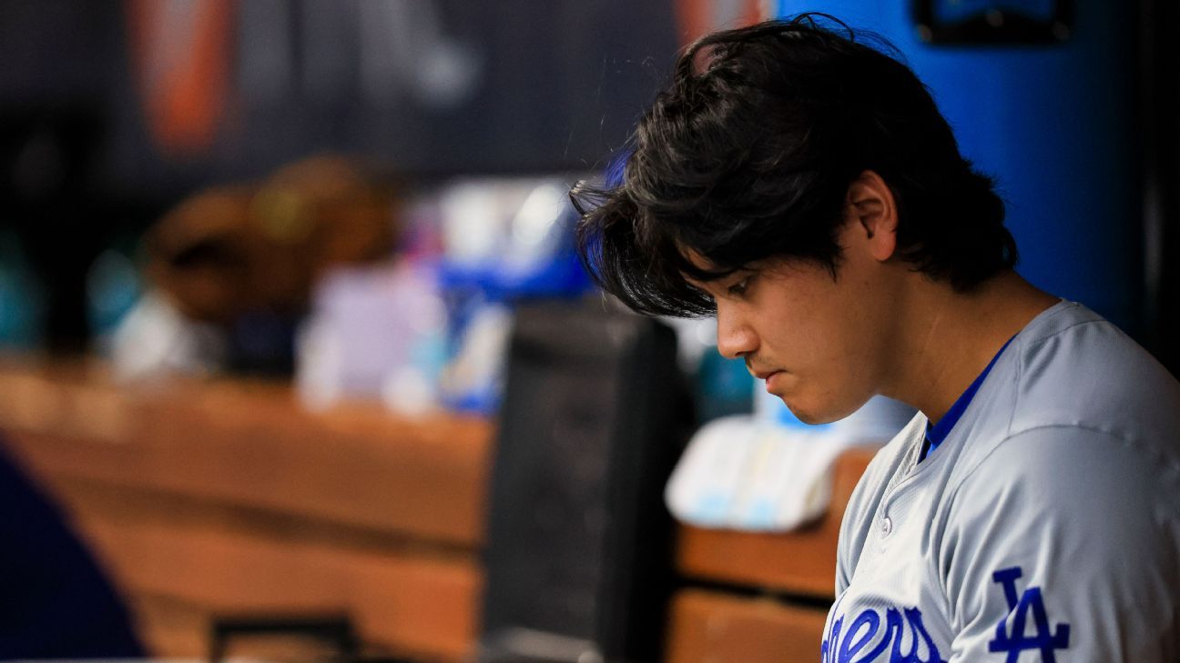 Reds extend Dodgers' skid to 5; Ohtani at '90%'