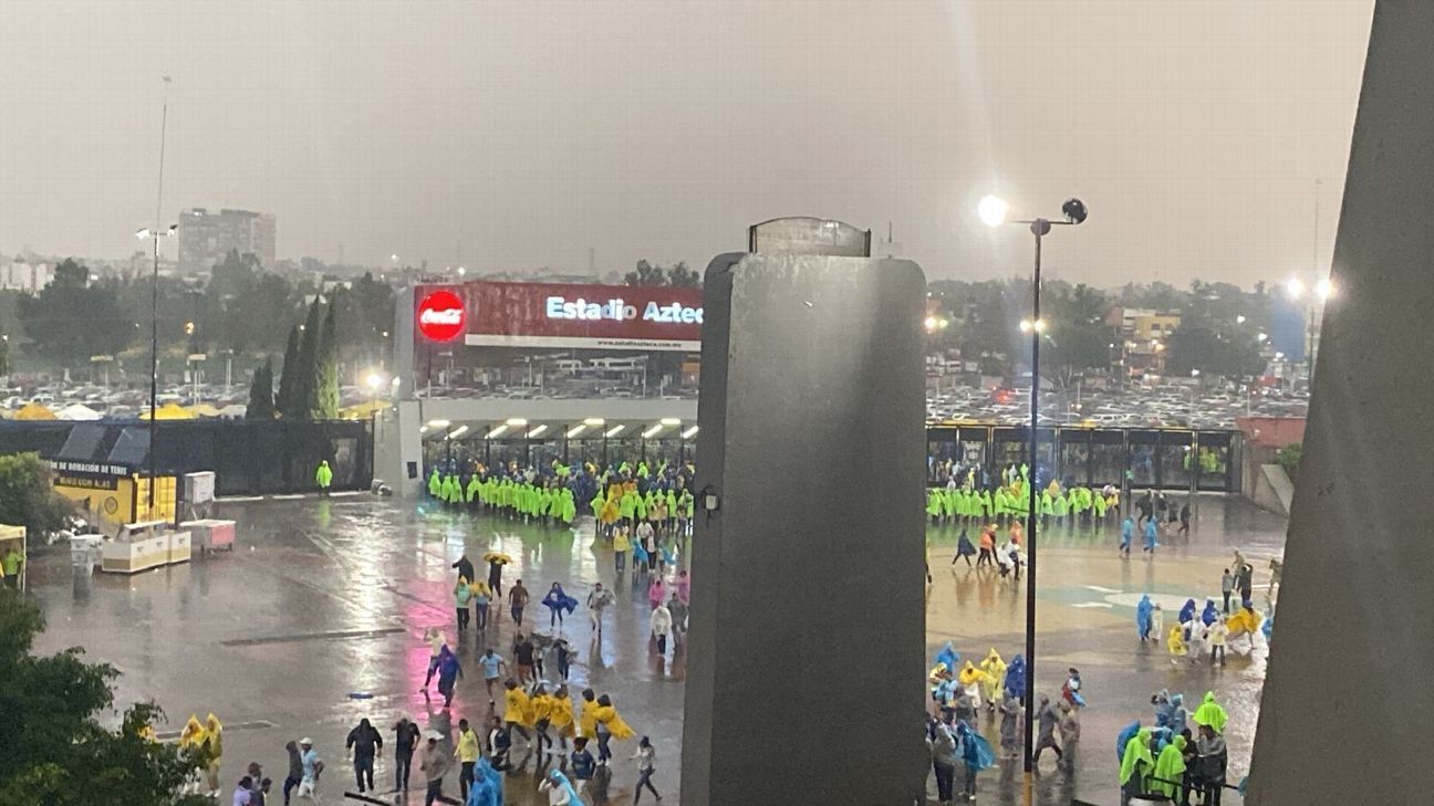L’Amérique contre  Cruz Azul : fin du retour retardée en raison des conditions météorologiques