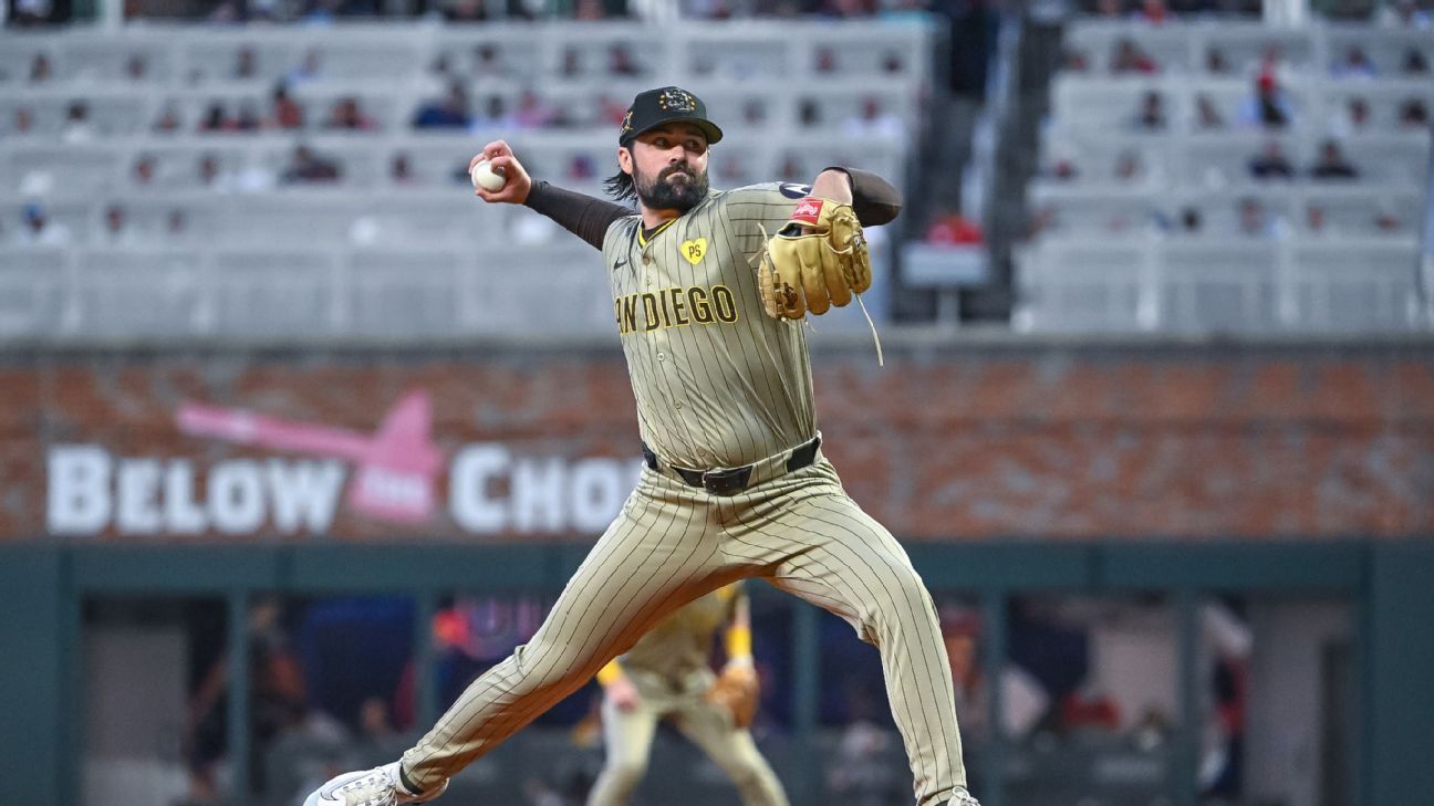 Padres option Waldron, report progress for Tatis