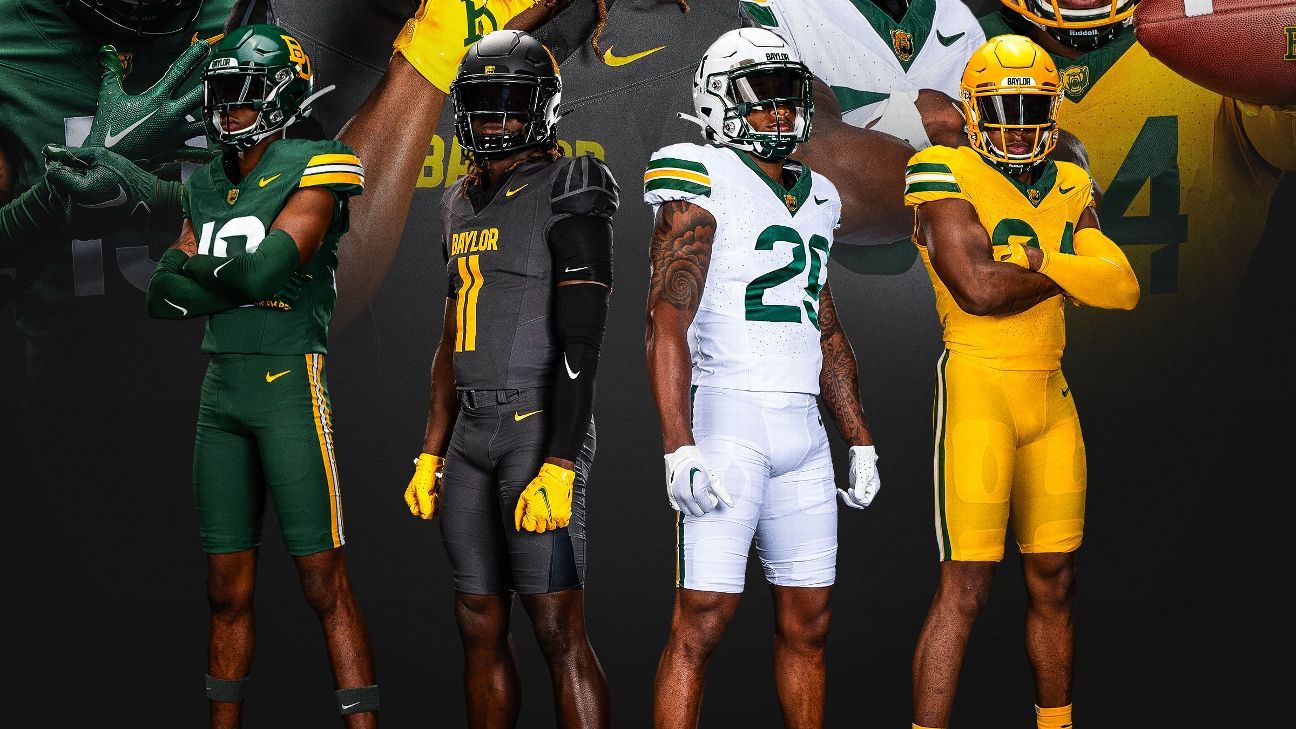 Baylor Bears football unveils new 2024 uniforms ESPN