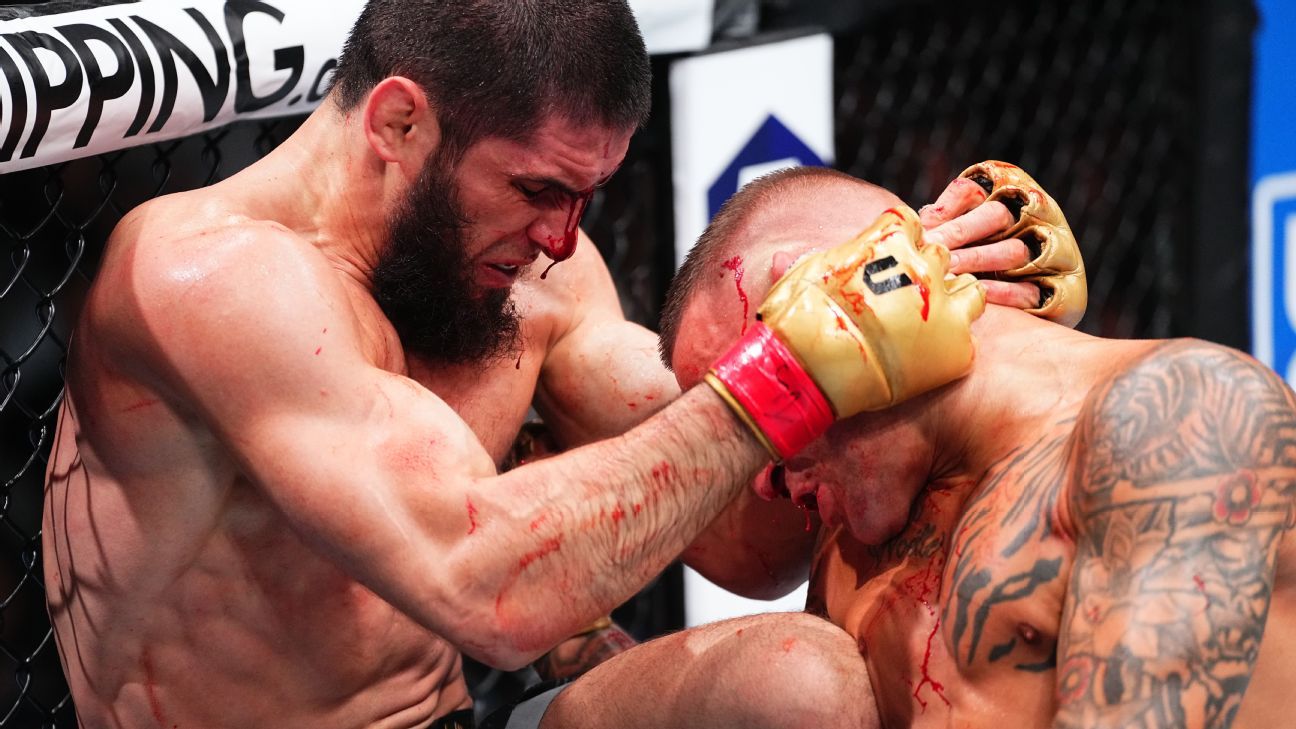Islam Makhachev besiegt Dustin Poirier und behält seinen UFC-Titel