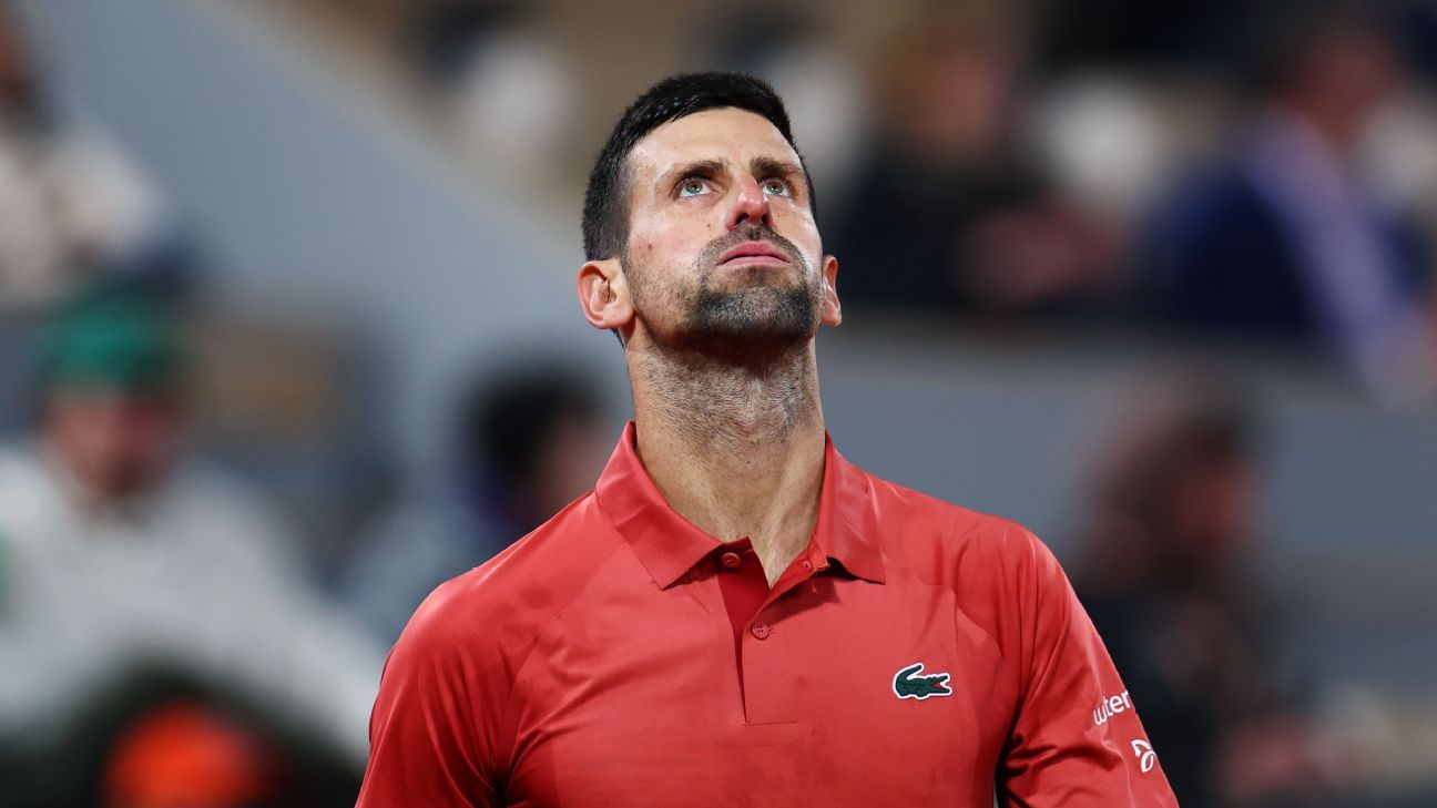Novak Djokovic tras el triunfo ante Musetti: 