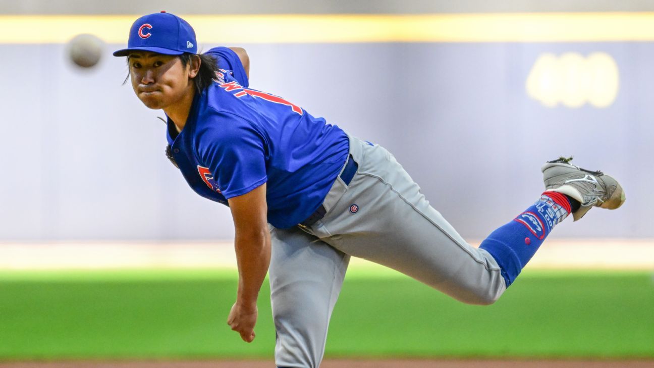 LHP Imanaga to rejoin Cubs on road next week