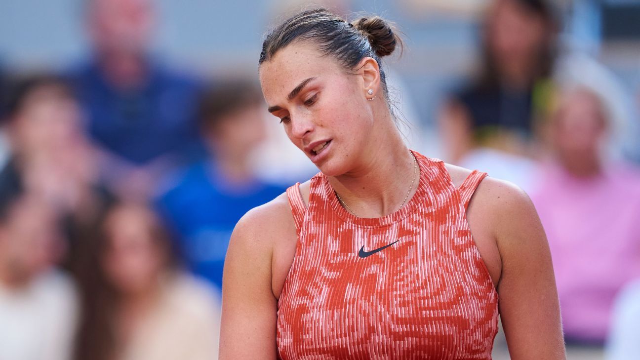 Sabalenka a dit au revoir à deux séquences impressionnantes en Grand Chelem