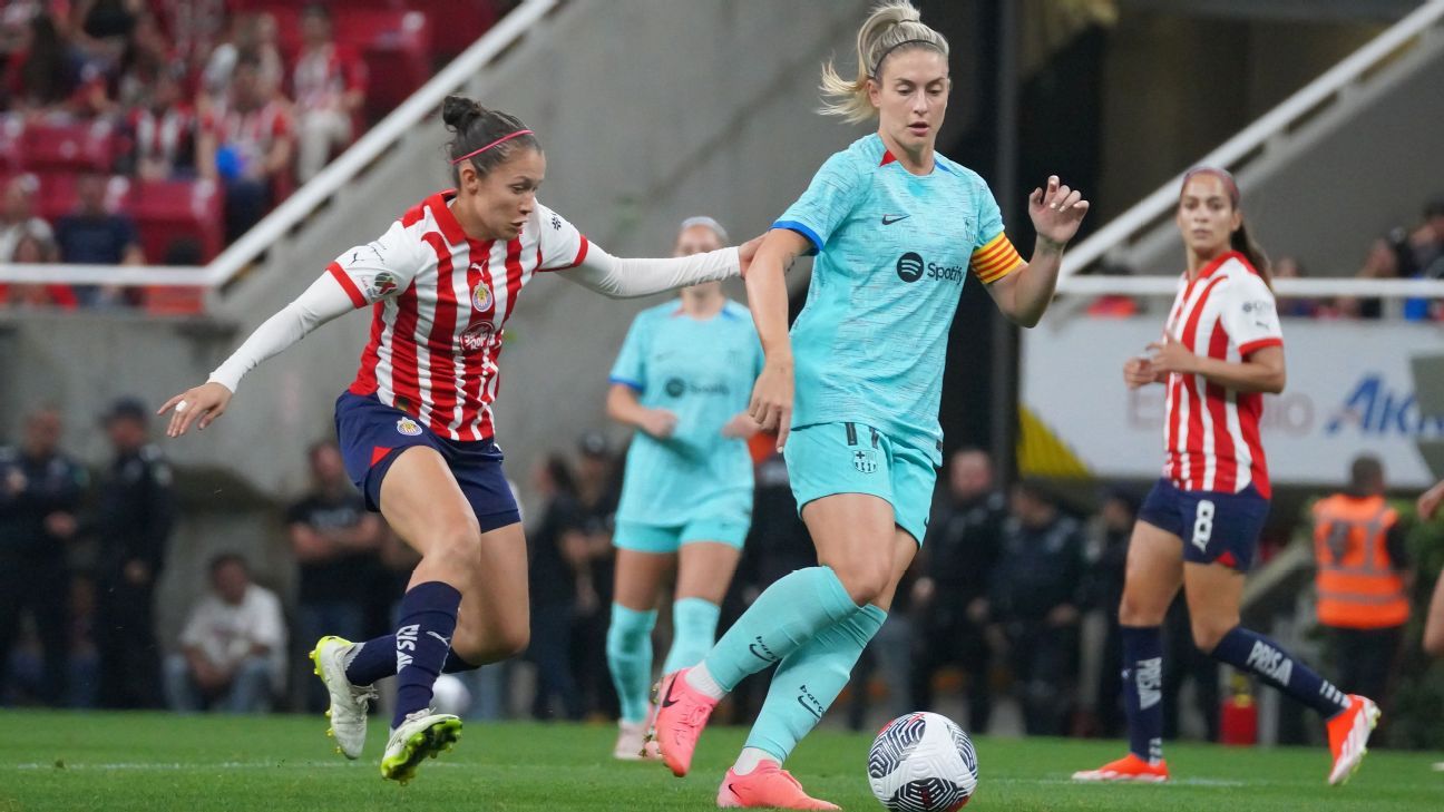Femenil: Barcelona demuestra su poderío y golea a Chivas