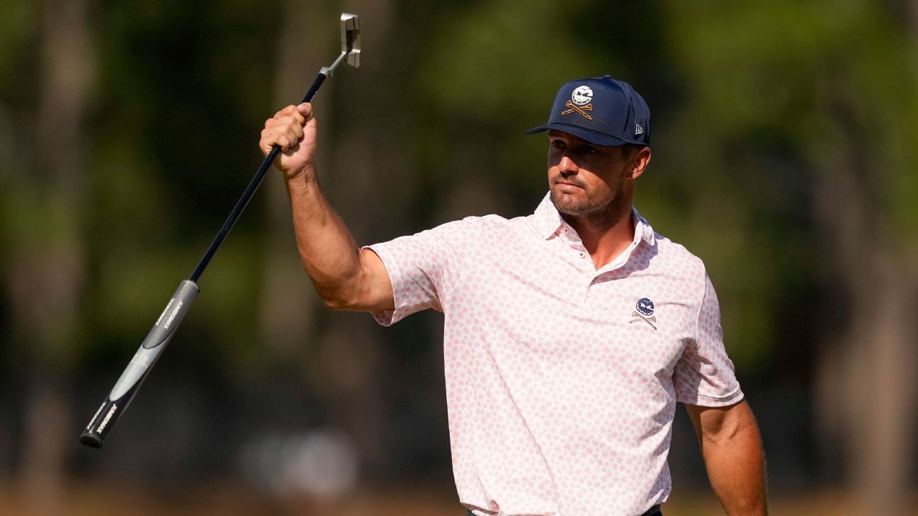 Bryson D’Chambeau luchó contra una lesión en la ingle después de ir 3 golpes demasiado lejos en el US Open