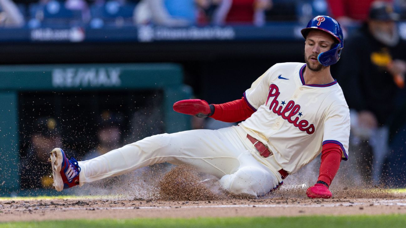 Phillies' Turner back from IL, to play vs. Padres