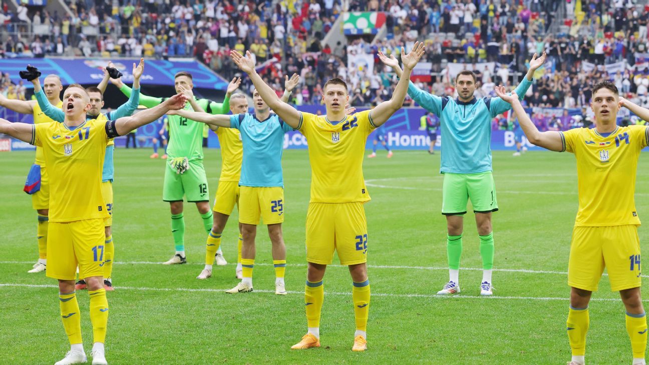 Euro 2024: Ukraine showing 'spirit' of country - coach - ESPN