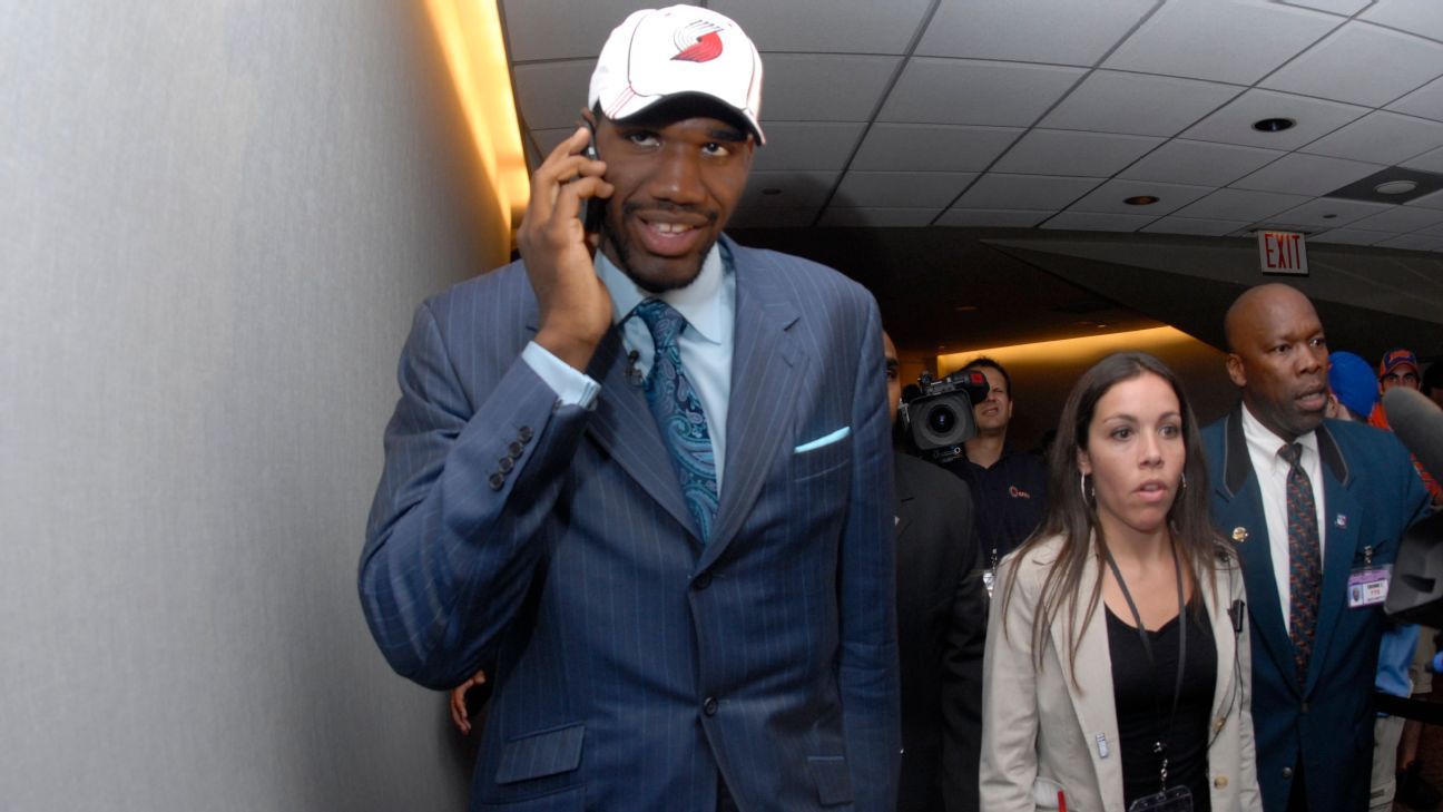 Грег Оден на драфте НБА 2007