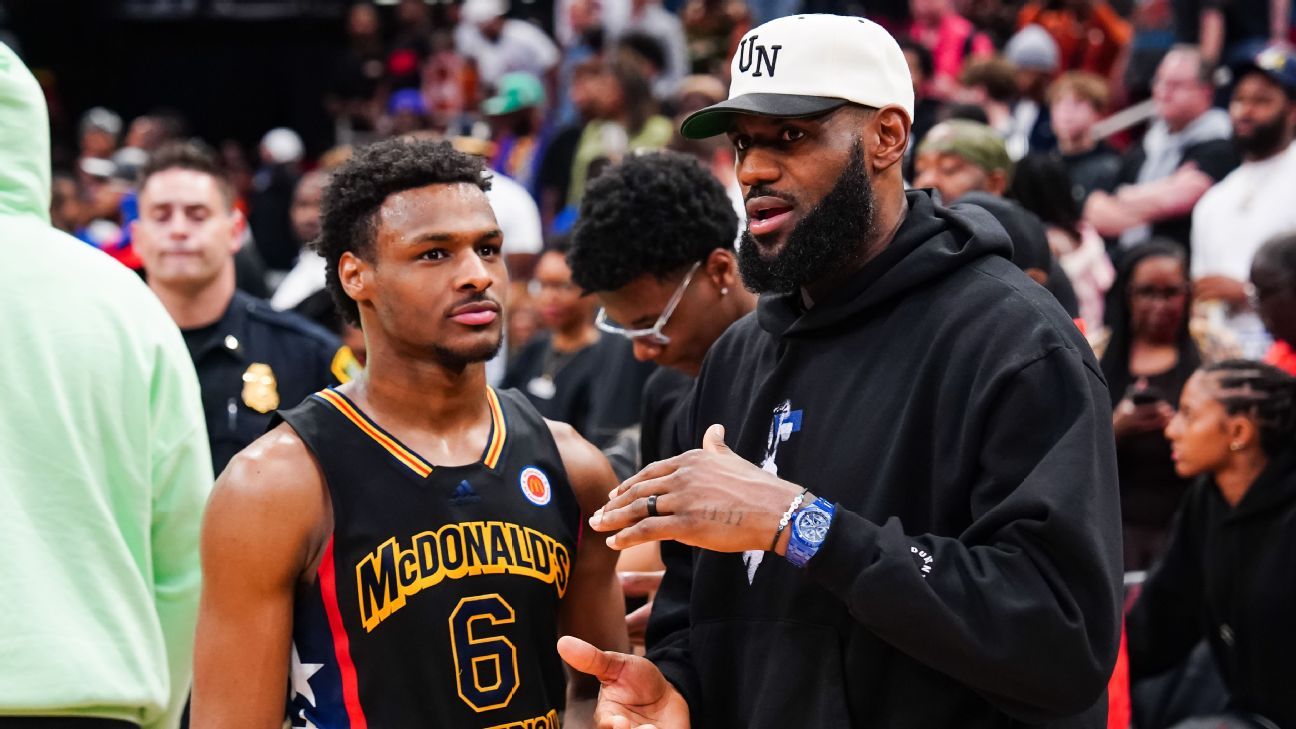 From Luke and Bill Walton to LeBron and Bronny James, these are the top NBA father-son duos