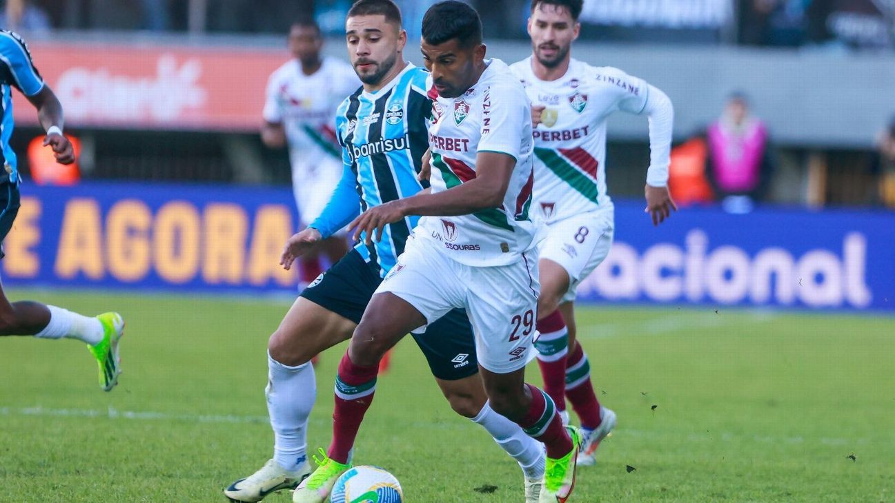 Transmissão, horário e escalações de Fluminense x Grêmio pelo Brasileirão