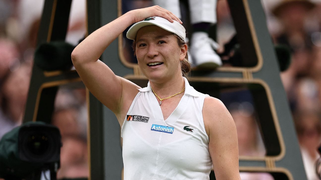 Lulu Sun shines bright in Wimbledon win over Emma Raducanu ESPN