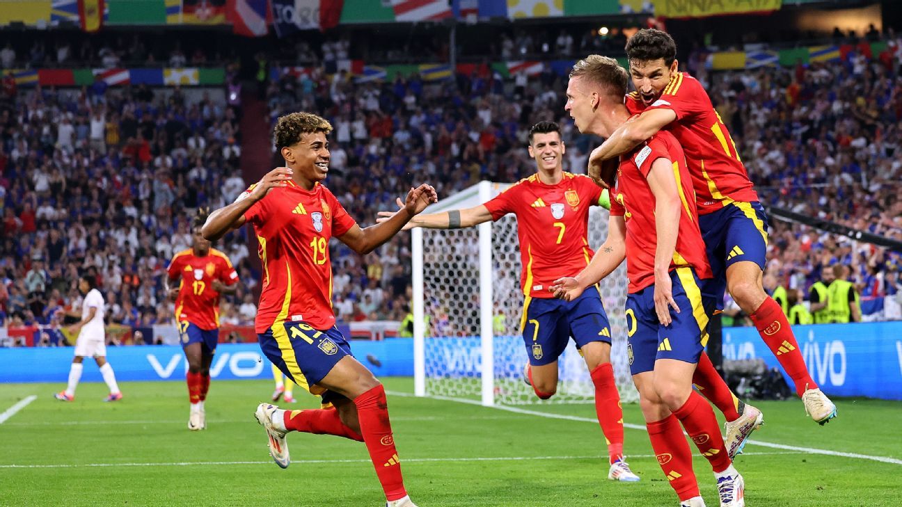 Spain vs England: Confirmed lineups for the ultimate