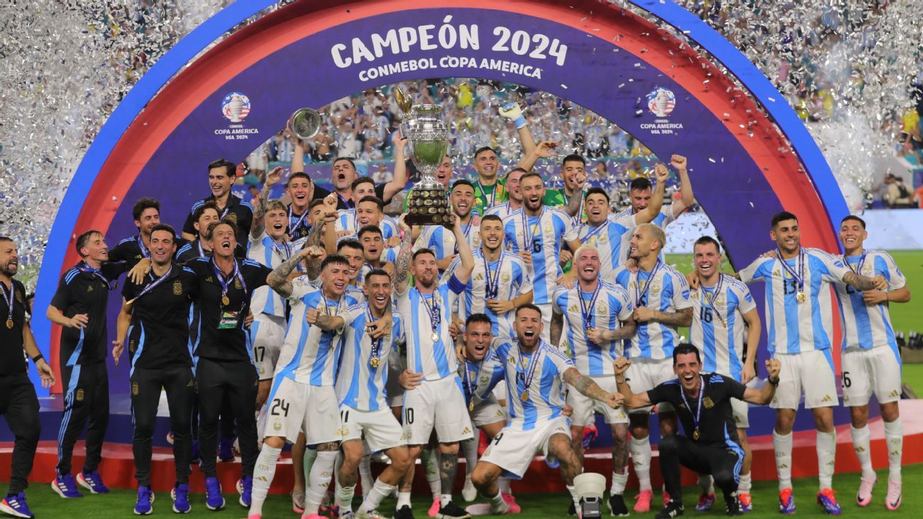 ¡Argentina, nuevamente campeona de la Copa América!