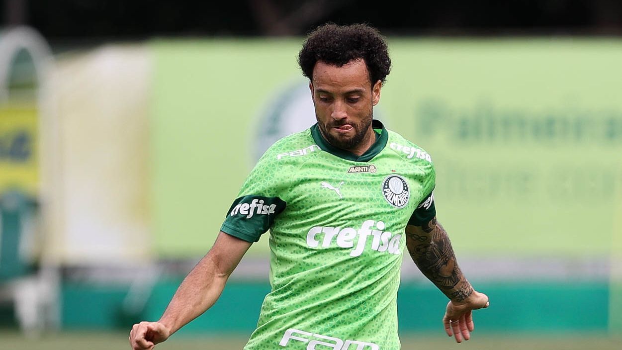 Desafio de Felipe Anderson e elogios a Estêvão no jogo Botafogo x Palmeiras