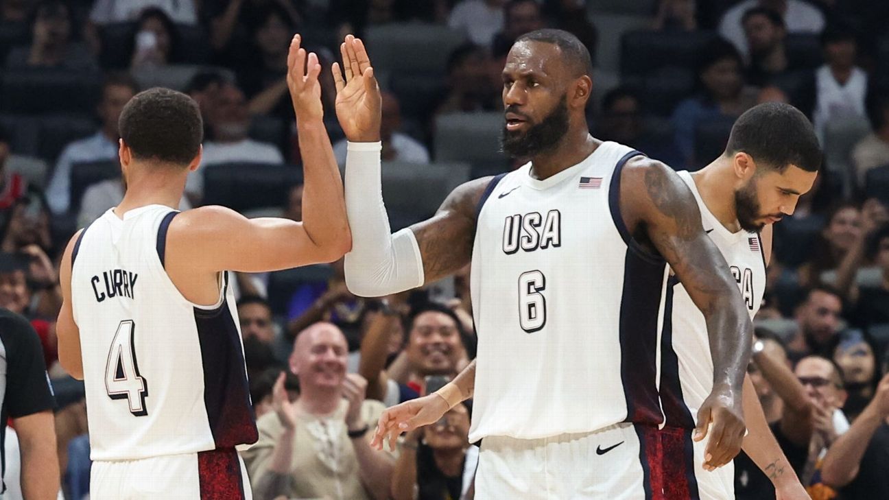 Team USA basketball reminded of legacies of jersey numbers ESPN