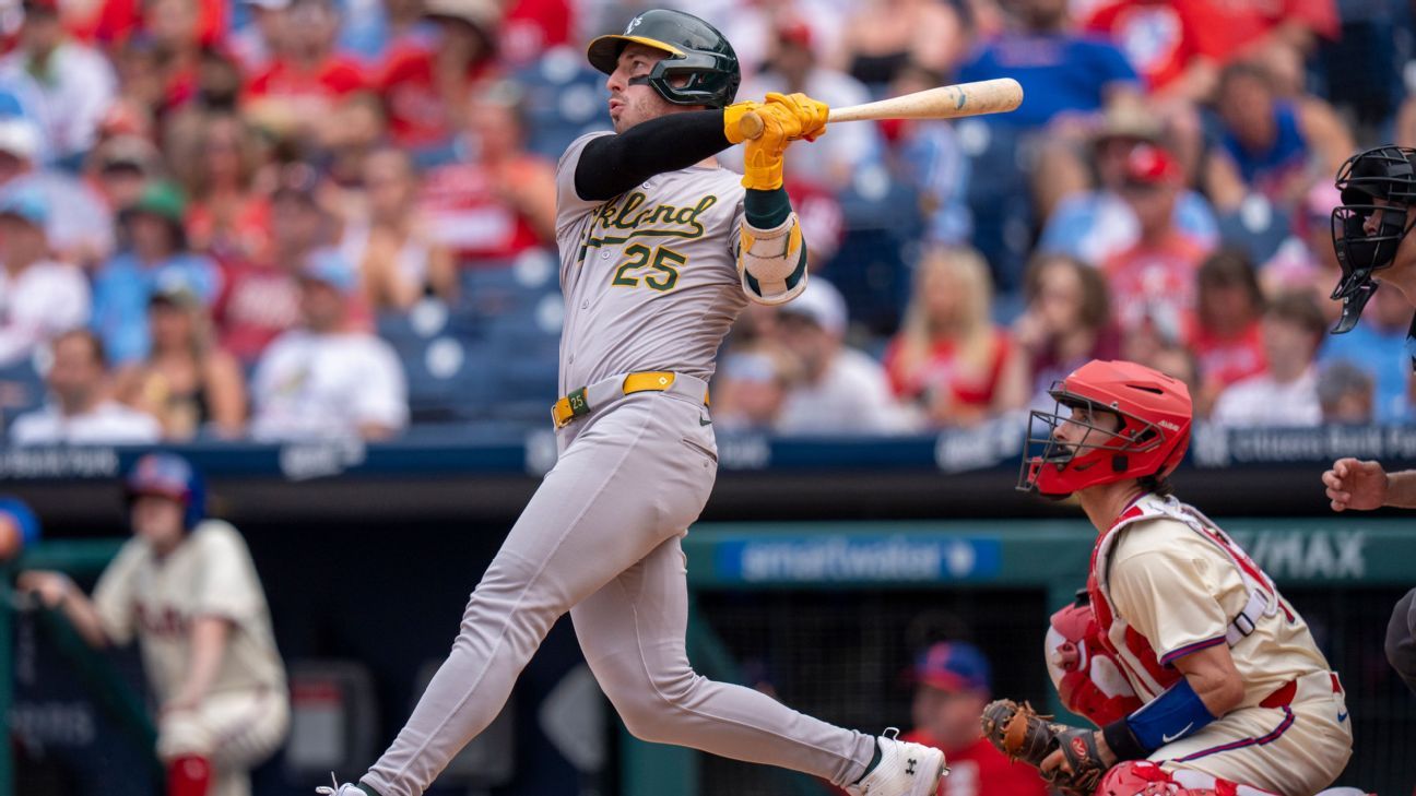 A's Rooker has arm surgery after DH-heavy year