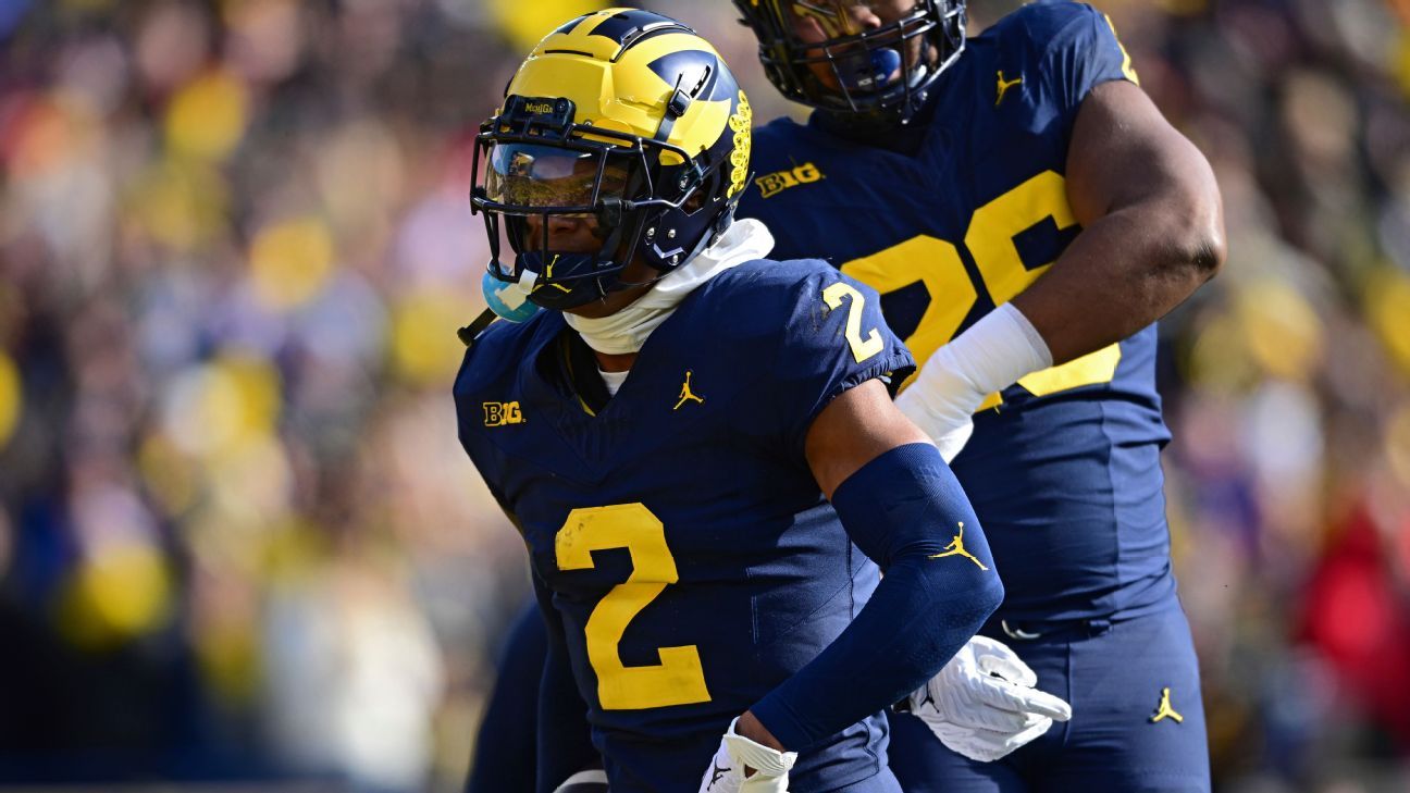 U-M star Johnson, WR Loveland likely out vs. OSU