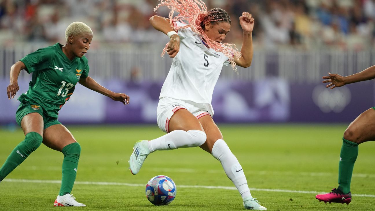 Trinity Rodman's 'Trin Spin' Shines in USWNT's 30 Win Over Zambia