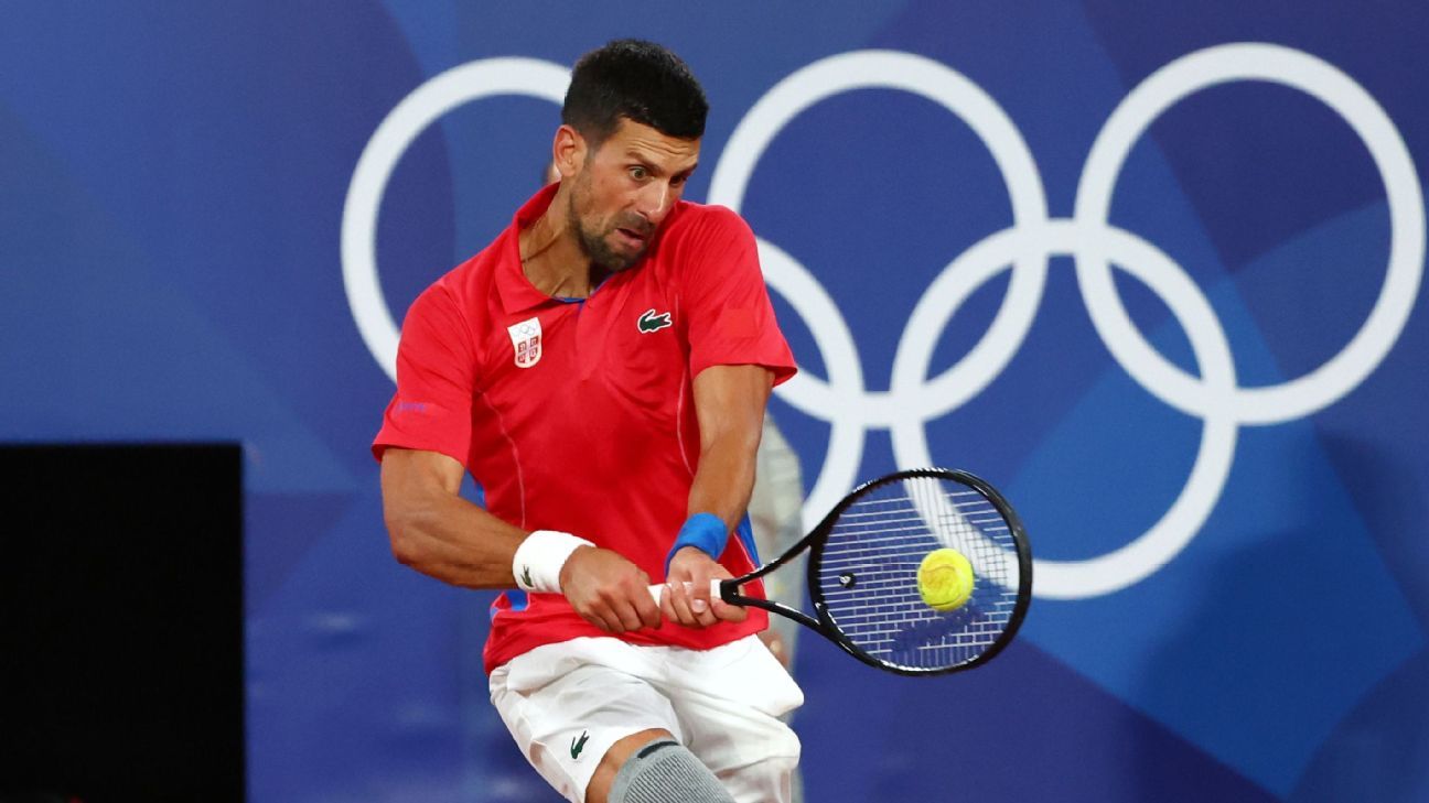 Djokovic starts quest for gold, eyes Nadal in 2nd