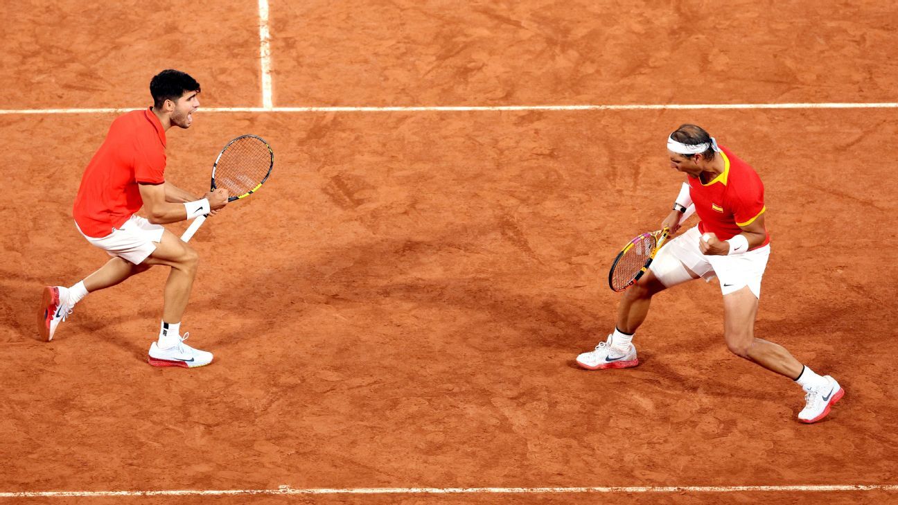 The Nadal-Algaras film began with historic victories over Gonzalez and Molteni.