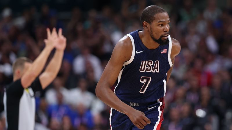 Durant and James were the main reason for the US success in their Olympic debut