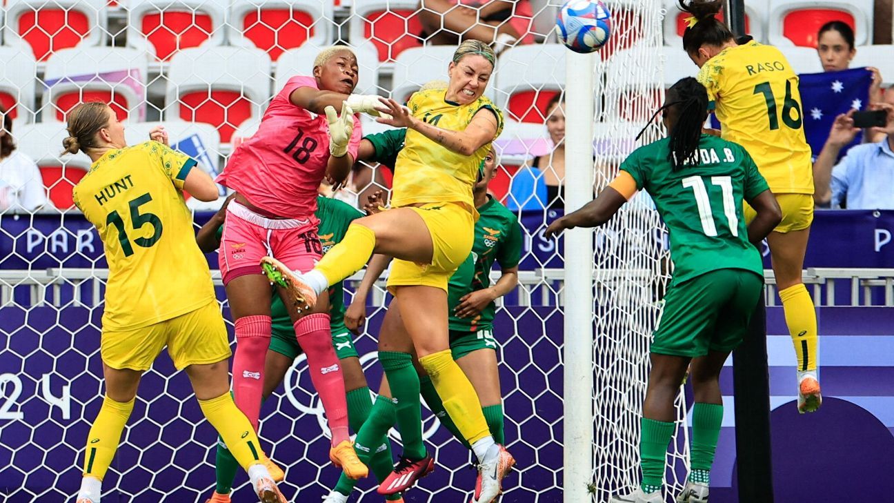 Matildas earn amazing 65 comeback triumph over Zambia ESPN