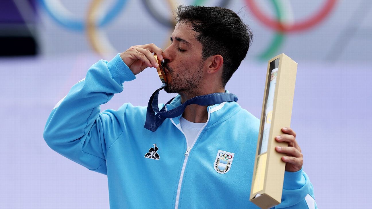 Maligno Torres, Olympic champion in BMX Freestyle and Argentina’s first medal at the Olympic Games