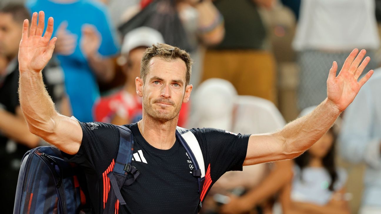 Olympics 2024 Perfect time to say goodbye for Andy Murray ESPN