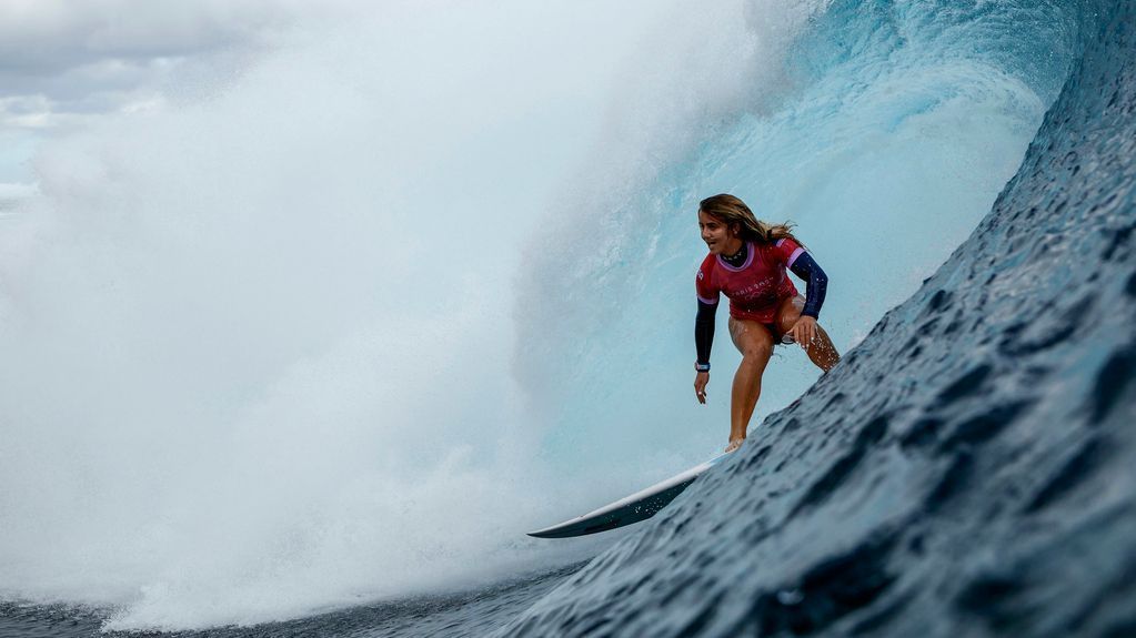 U.S. surfer Caroline Marks wins women’s gold at Olympics