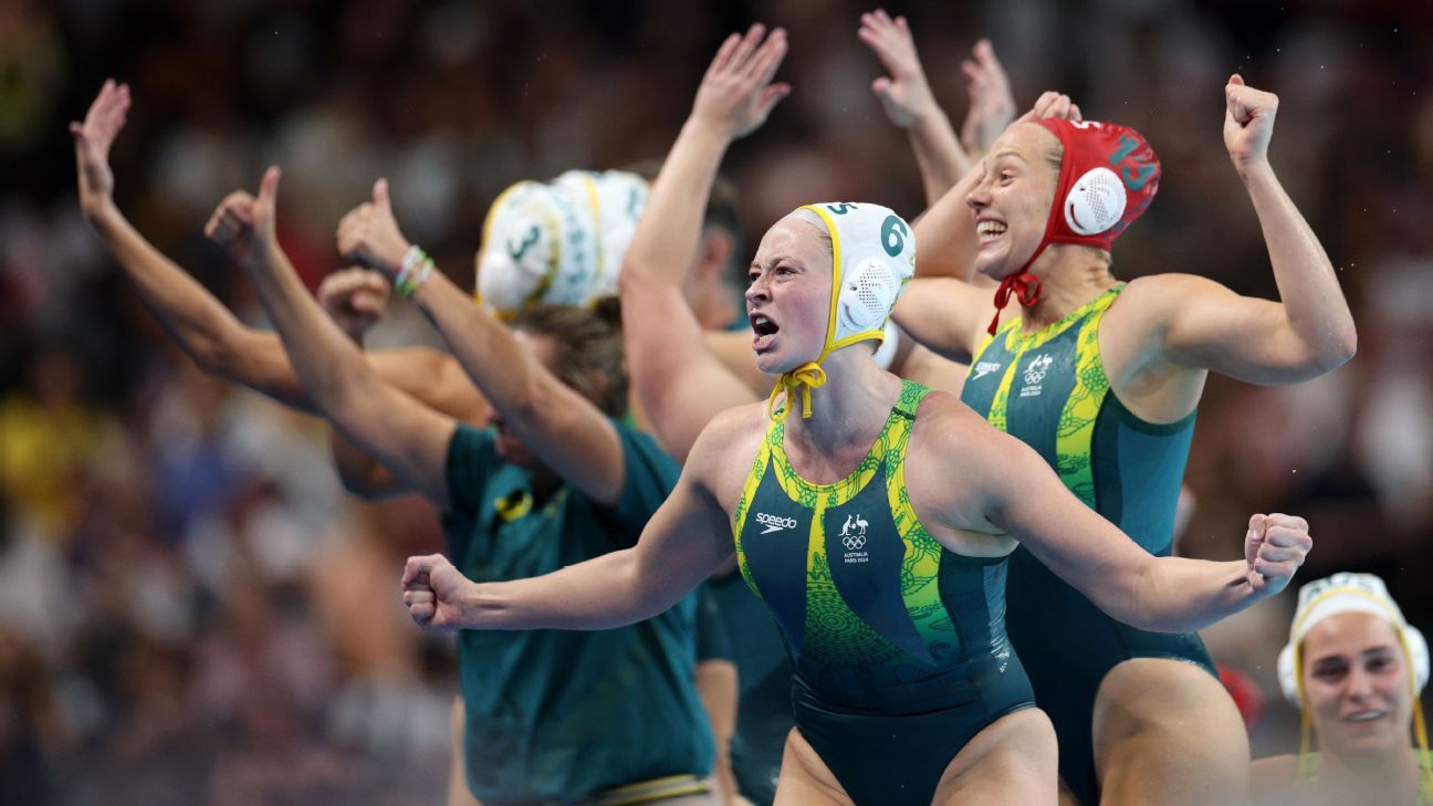 Paris 2024 Stingers land historic water polo shootout win over US - ESPN