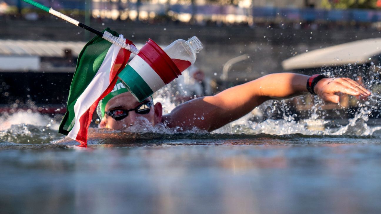 Kristóf Rasovszky wins final Olympic swimming event in Seine ESPN