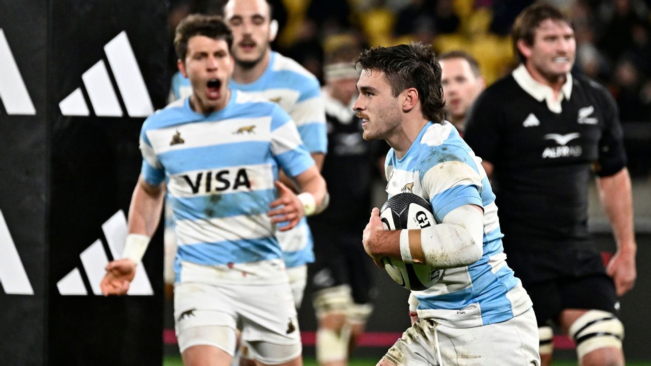 The Pumas achieved a huge victory against the All Blacks by 38-30