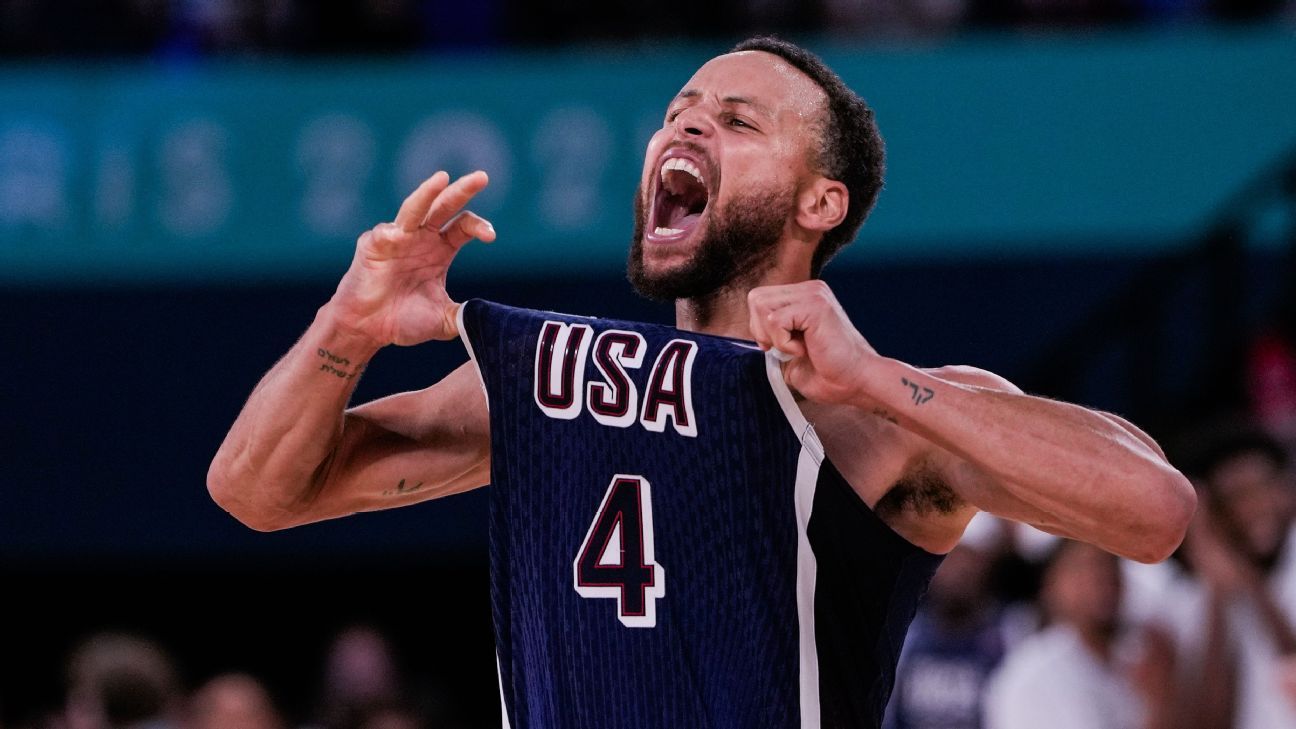 Stephen Curry, les triples et l’or olympique avec les Etats-Unis à Paris 2024