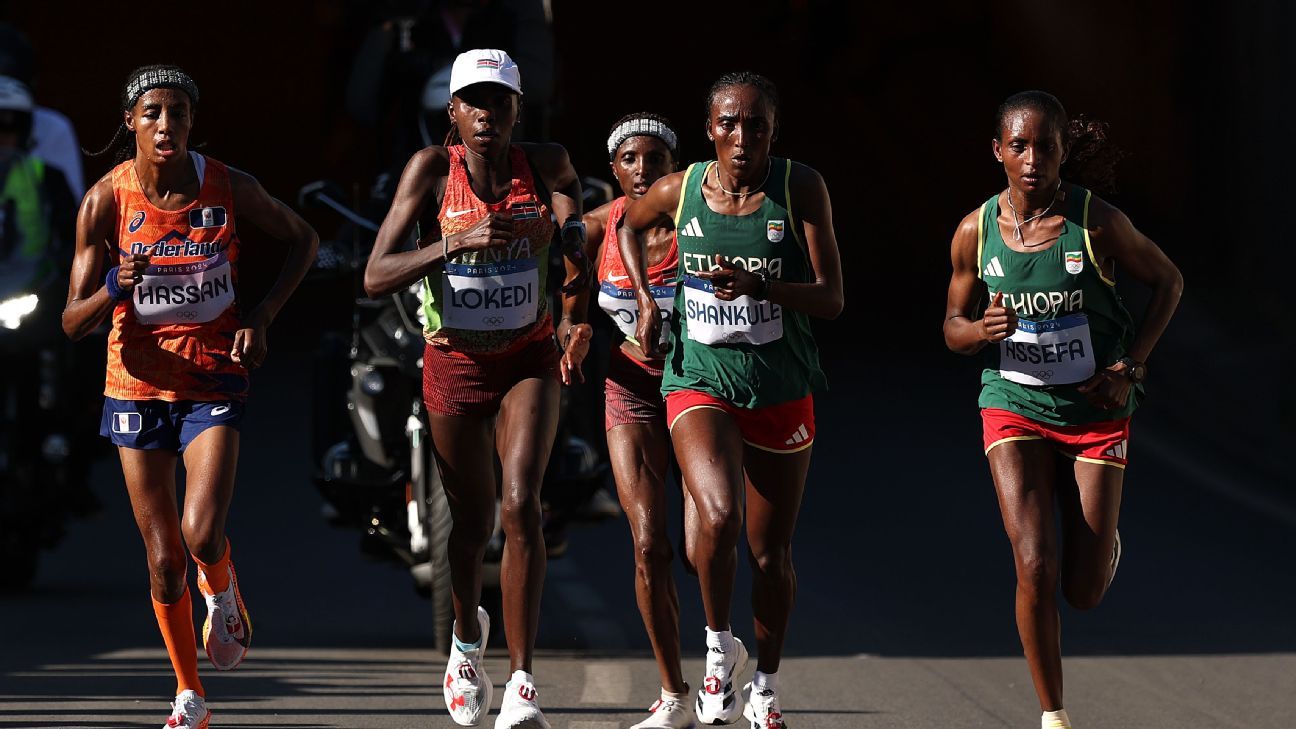 Olympics 2025 Sifan Hassan wins gold in dramatic Paris marathon ESPN