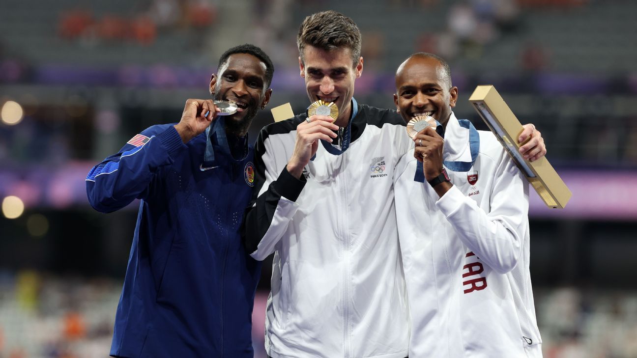 Who was the American athlete who refused to ‘share’ the gold?