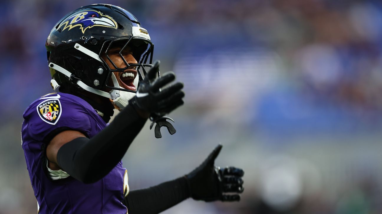 Ravens CB Nate Wiggins involved in car crash, out vs. Raiders - ESPN