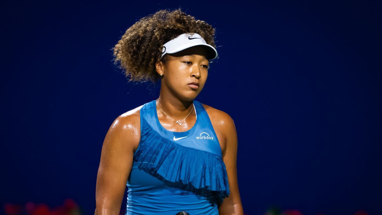 Naomi Osaka le puso fin a su temporada 2024 - ESPN