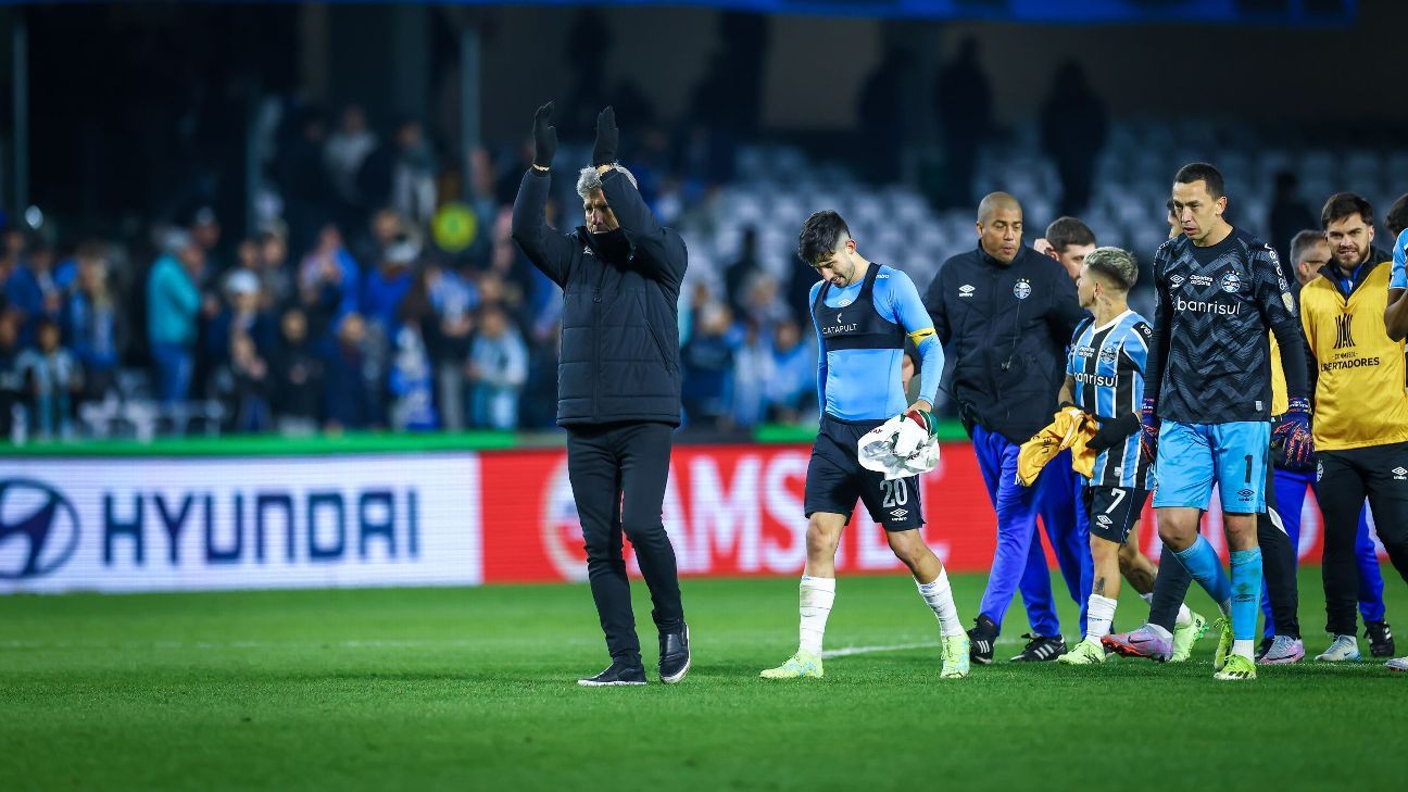 Renato Gaúcho reclama de jornalista após virada do Grêmio: Quando estarão satisfeitos?