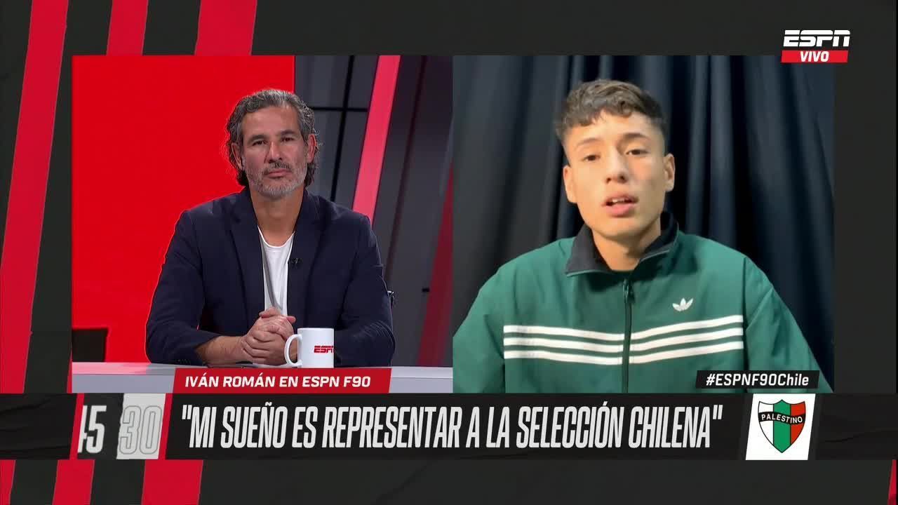 Iván Román en ESPN F90 Chile: 