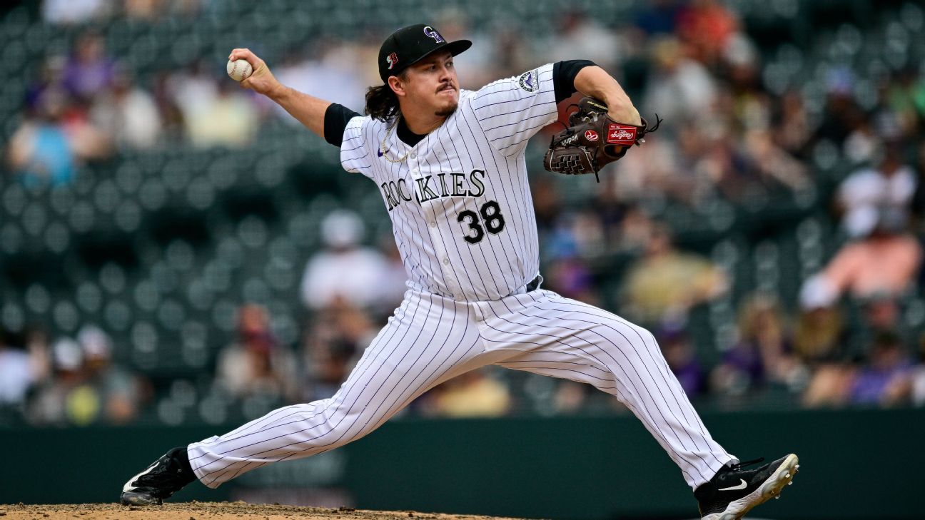 Rockies place RHP Victor Vodnik on 15-day IL due to bicep inflammation