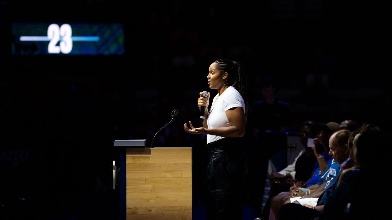 Maya Moore didn't want 'night to end' as Lynx retire No. 23 jersey - ESPN