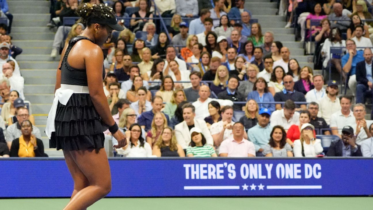 Naomi Osaka éliminée par Karolina Muchova au 2e tour de l’US Open